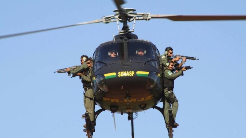 Helicóptero da Força Nacional