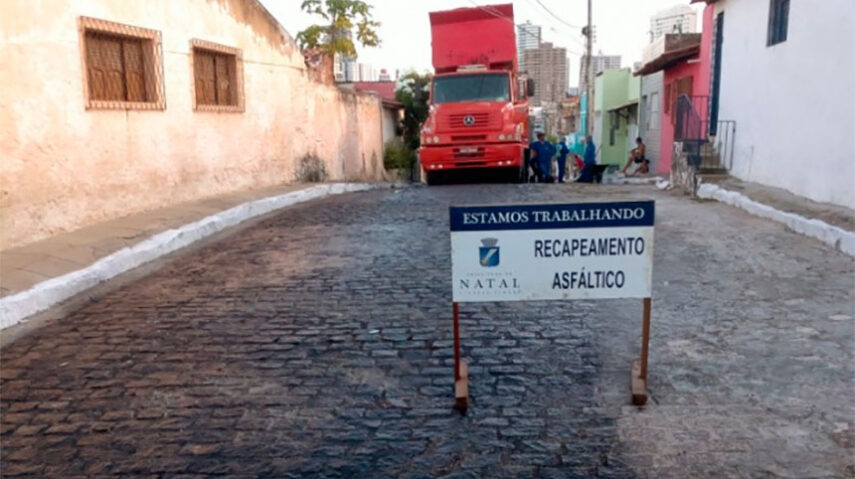 Recapeamento em Felipe Camarão