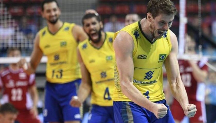 Amistoso Brasil e EUA no volei