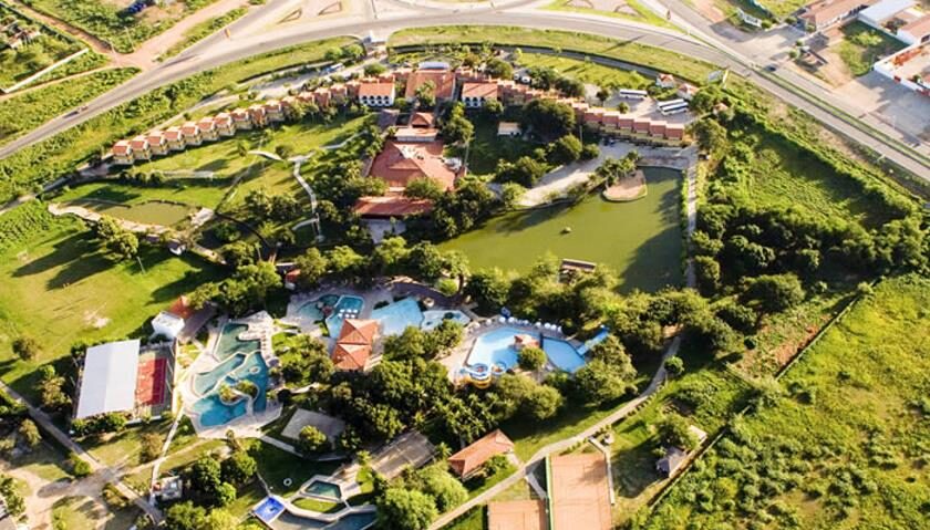 Hotel Thermas vista aérea