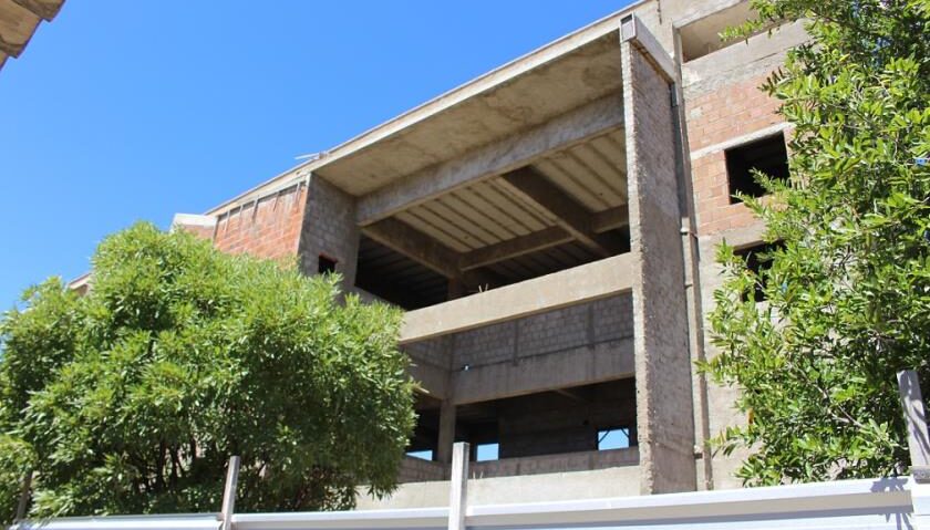 Obras da Biblioteca da Uern em Pau dos Ferros